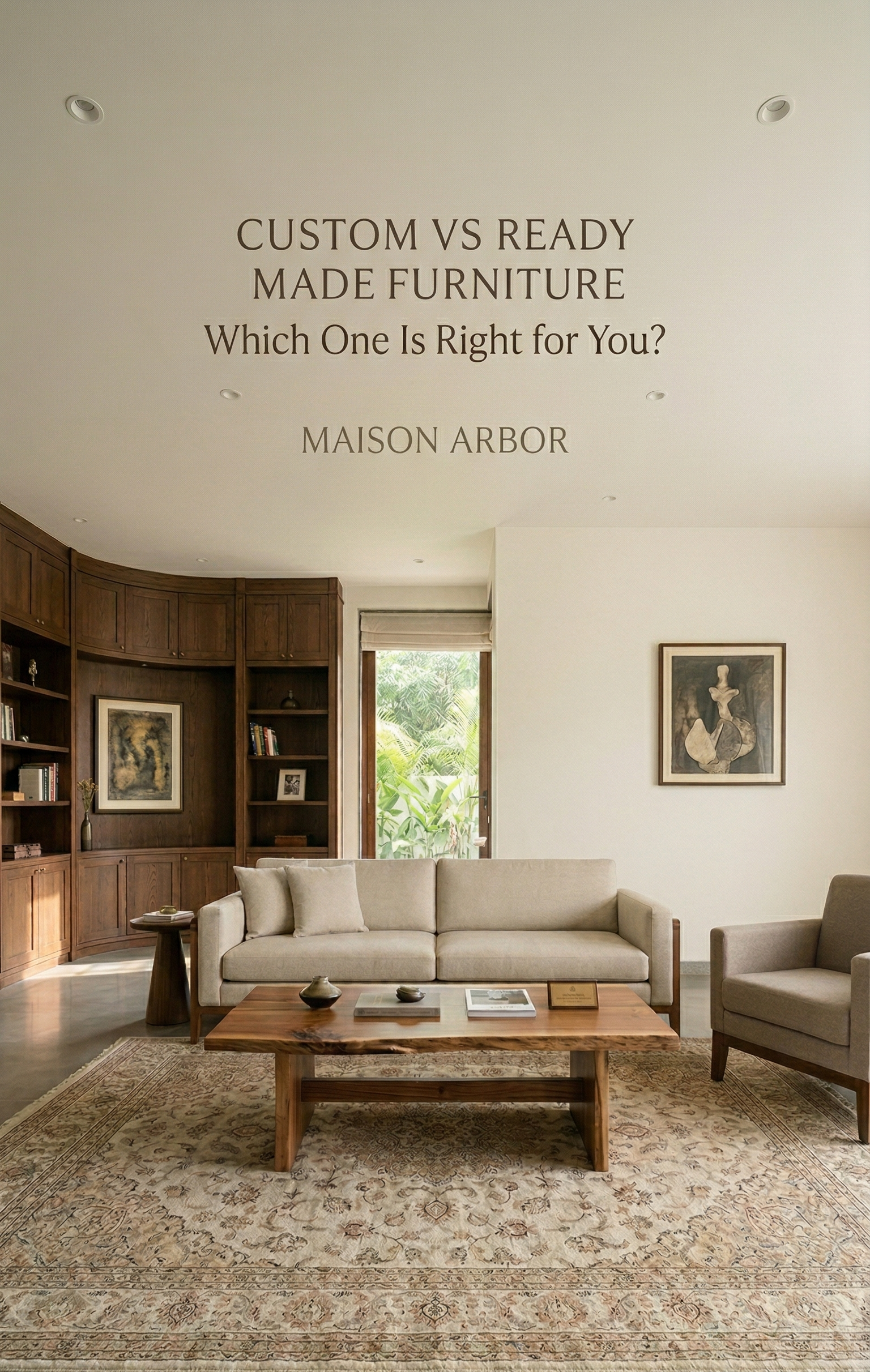 Custom Furniture vs Ready Made Furniture: Which One Is Right for You?