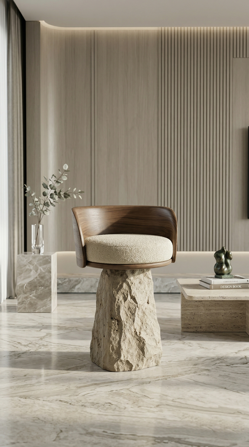 The Petra Monolith Stool