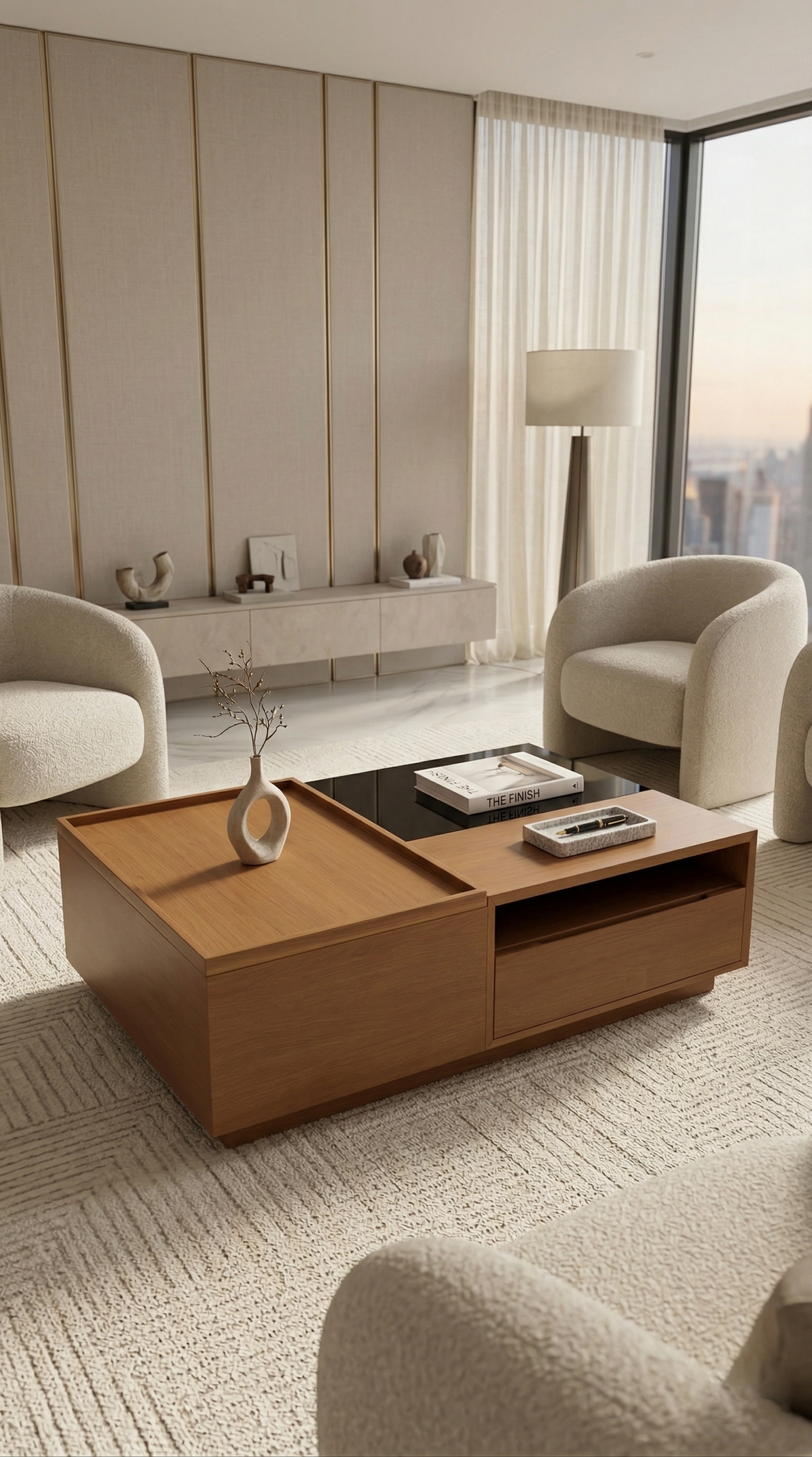 The Oakhaven Transformative Coffee Table.