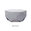 Grey Vistas | Geometric Hexagonal Coffee Table