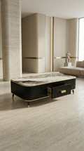 The Opulence: Grand Statement Coffee Table featuring Museum-Grade Craftsmanship