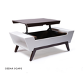 Cedar Scape | Mid-Century Modern Lift-Top Coffee Table