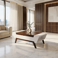 Mid-Century Modern Lift-Top Coffee Table in Solid Wood - Maison Arbor