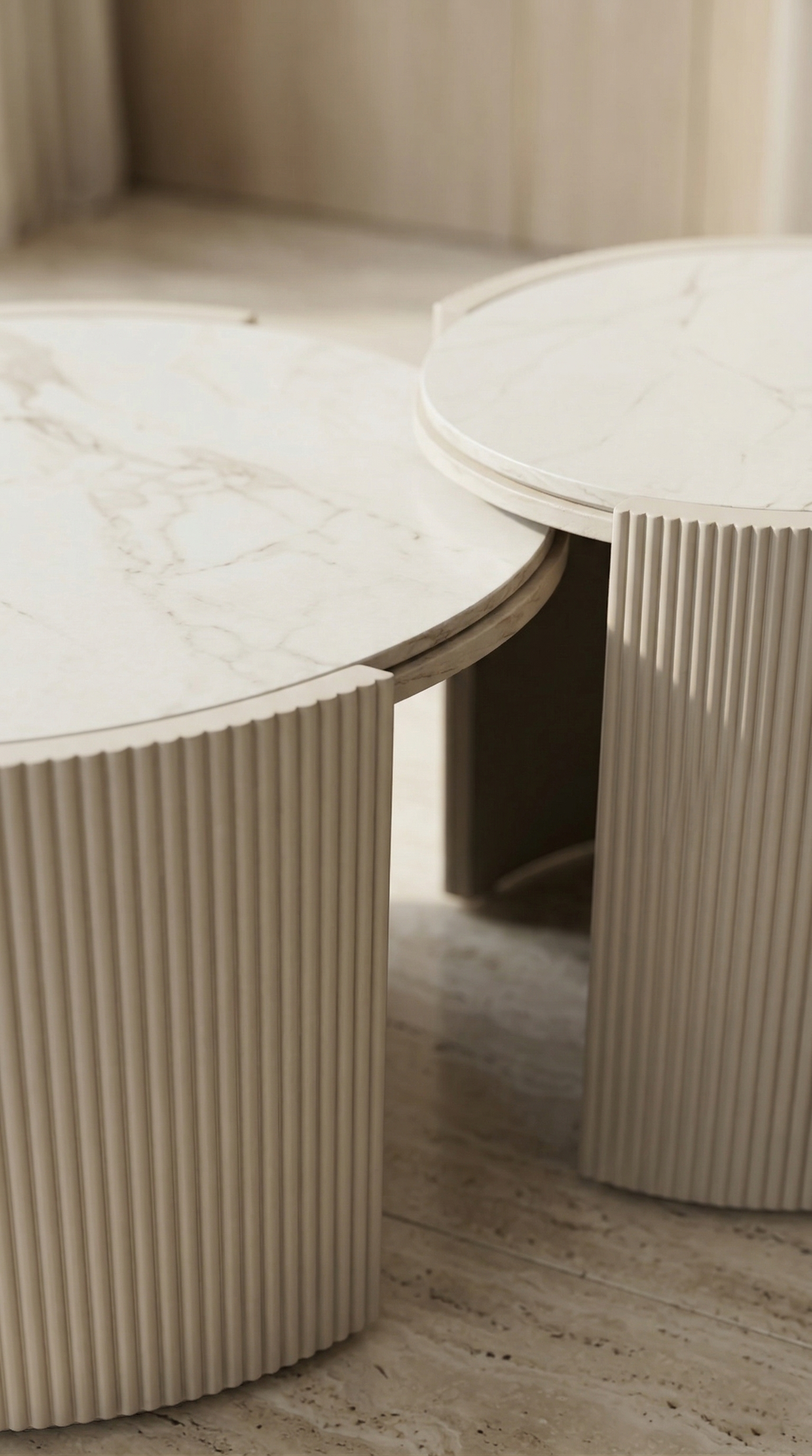 The Everwood Nesting Coffee Table.